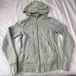 Light Green Lulu Scuba Sweater - Size 4